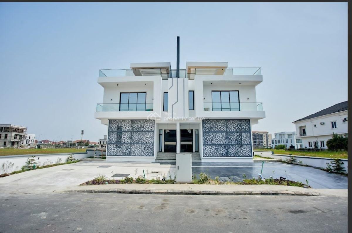 Contemporary Designed 5 Bedroom with Bq All En-suite Spacious Room, Ikate, Lekki, Lagos, Detached Duplex for Sale