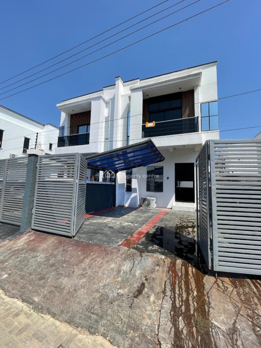 Furnished Or Unfurnished 4 Bedrom Duplex Semi Detached Self Compound, Orchid Road Dpk Estate 🏡, Lekki, Lagos, Semi-detached Duplex for Sale