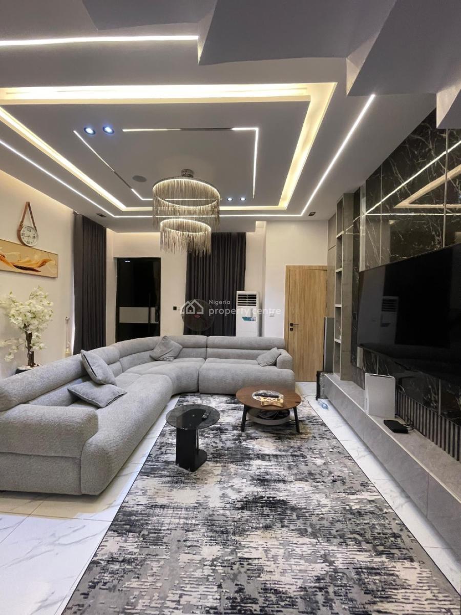 Furnished Or Unfurnished 4 Bedrom Duplex Semi Detached Self Compound, Orchid Road Dpk Estate 🏡, Lekki, Lagos, Semi-detached Duplex for Sale