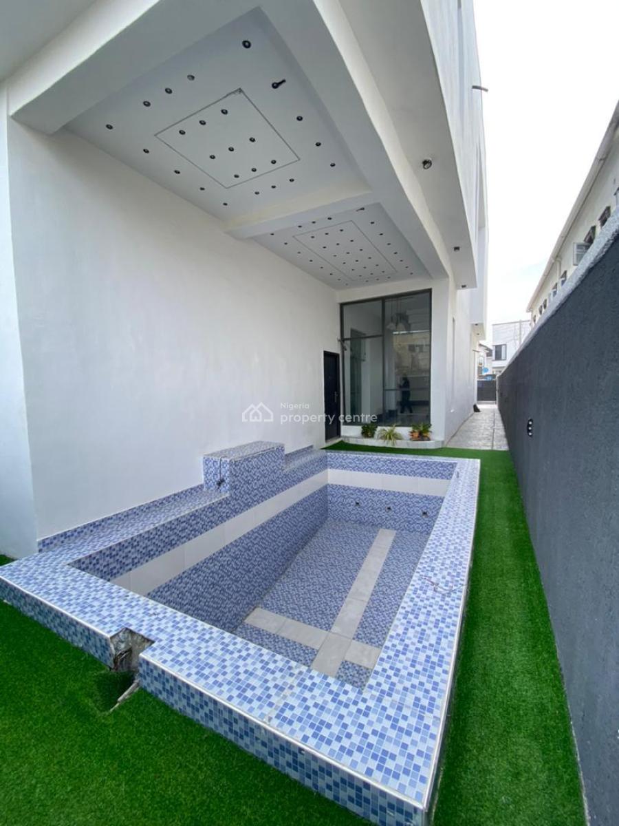 Luxury 5 Bedroom Duplex with Bq & Pool, Sangotedo, Ajah, Lagos, Detached Duplex for Sale