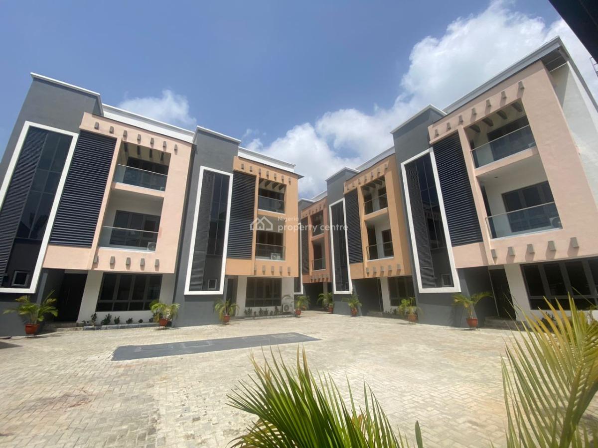 Tastefully Finished 5 Units of 4 Bedroom Terraced, D Close, Ogun Street, Banana Island, Ikoyi, Lagos, Terraced Duplex for Rent