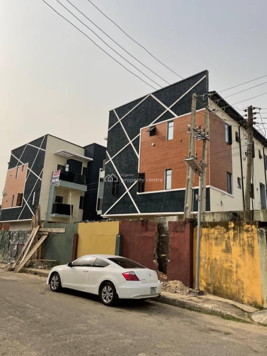 4 Bedroom Terrace Duplex Plus Bq and Laundry Room, Oregun, Ikeja, Lagos, Terraced Duplex for Sale