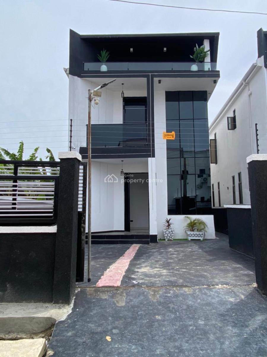 Luxury 5 Bedroom Duplex with Bq, Sangotedo, Ajah, Lagos, Detached Duplex for Sale