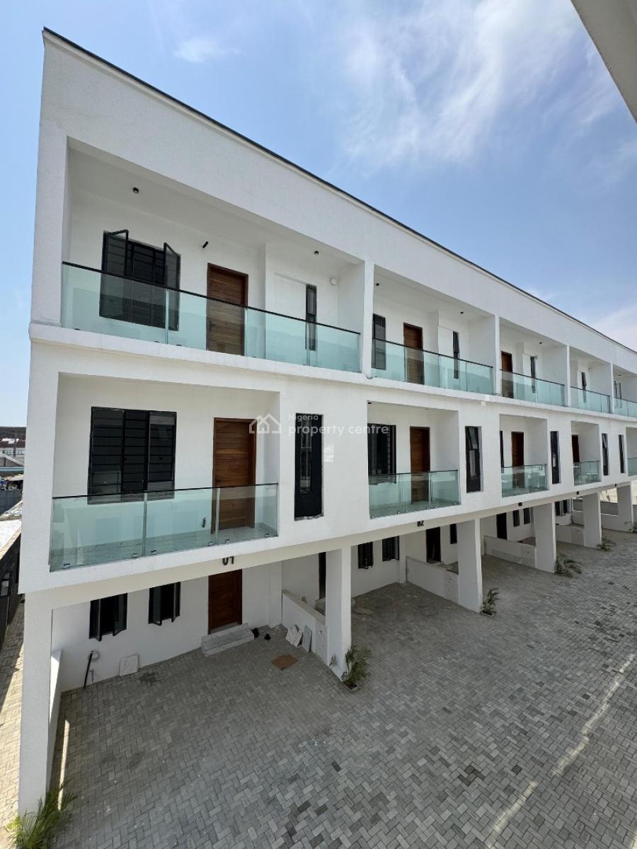 Fully Serviced and Spacious 4 Bedroom Duplex with Bq on 2 Floors, Orchid Road Lekki Lagos, Lekki, Lagos, Terraced Duplex for Sale
