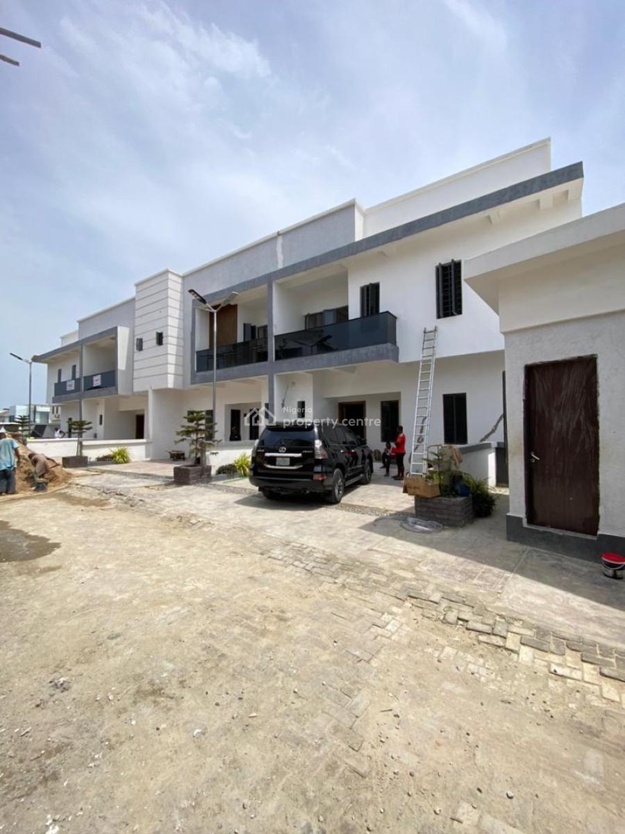 Well Built 4 Bedroom Terrace Duplex with Pool, Sangotedo, Ajah, Lagos, Terraced Duplex for Sale