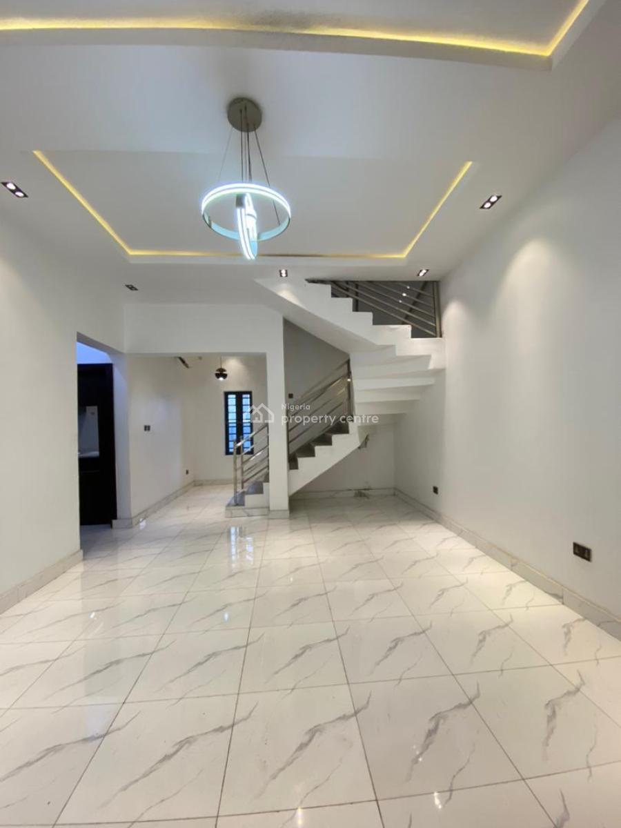 Well Built 4 Bedroom Terrace Duplex with Pool, Sangotedo, Ajah, Lagos, Terraced Duplex for Sale