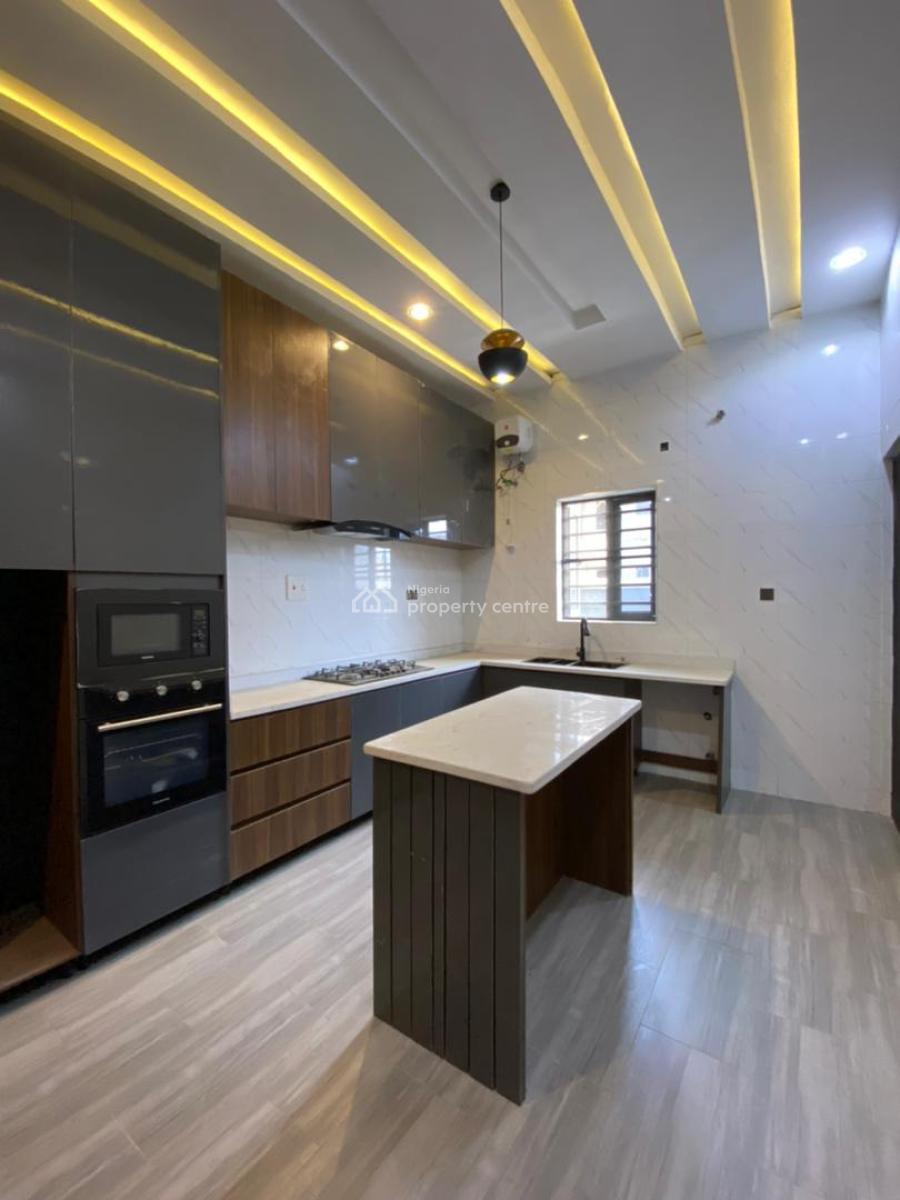 Well Built 4 Bedroom Terrace Duplex with Pool, Sangotedo, Ajah, Lagos, Terraced Duplex for Sale