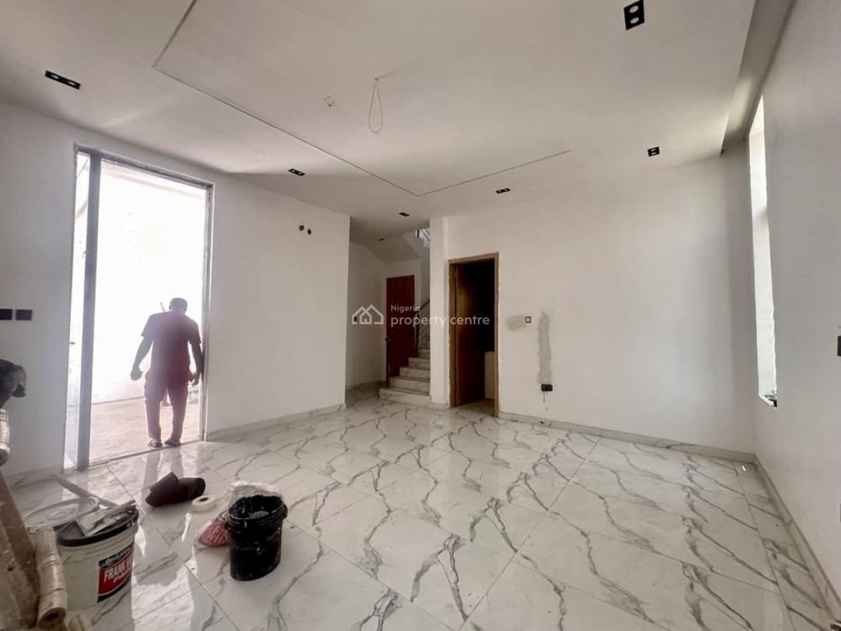 Spacious, Secure and Well Serviced 4 Bedroom Terraced Duplex, Abraham Adesanya, Ajah, Lagos, Terraced Duplex for Rent