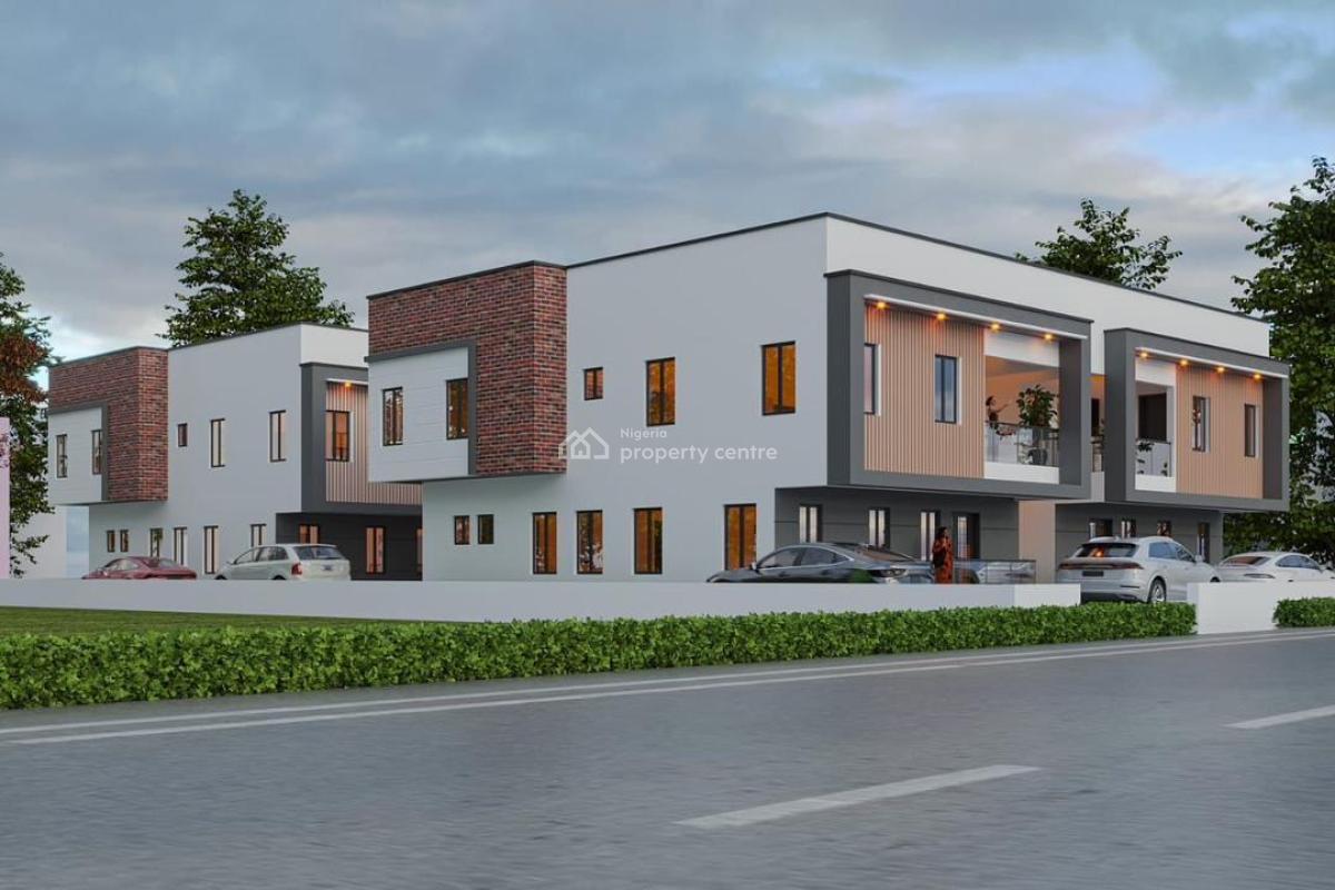 4bedroom Semi Detached with Bq, Rabraham Adesanya Lekki Scheme 2, Ajah, Lagos, Semi-detached Duplex for Sale