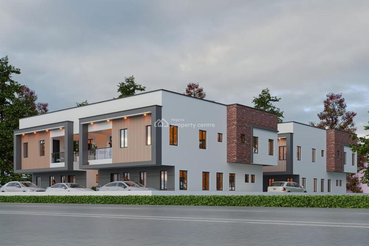 4bedroom Semi Detached with Bq, Rabraham Adesanya Lekki Scheme 2, Ajah, Lagos, Semi-detached Duplex for Sale