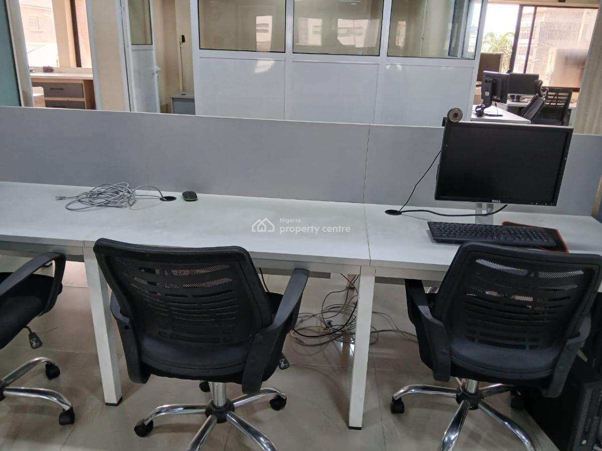 Furnish 100sqm Office Space, Allen Avenue, Allen, Ikeja, Lagos, Office Space for Rent