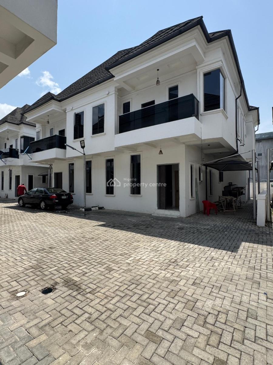 Serviced and Spacious 4 Bedroom Semi Detached Duplex with Bq, Orchid Road Lekki Lagos, Lekki, Lagos, Semi-detached Duplex for Sale