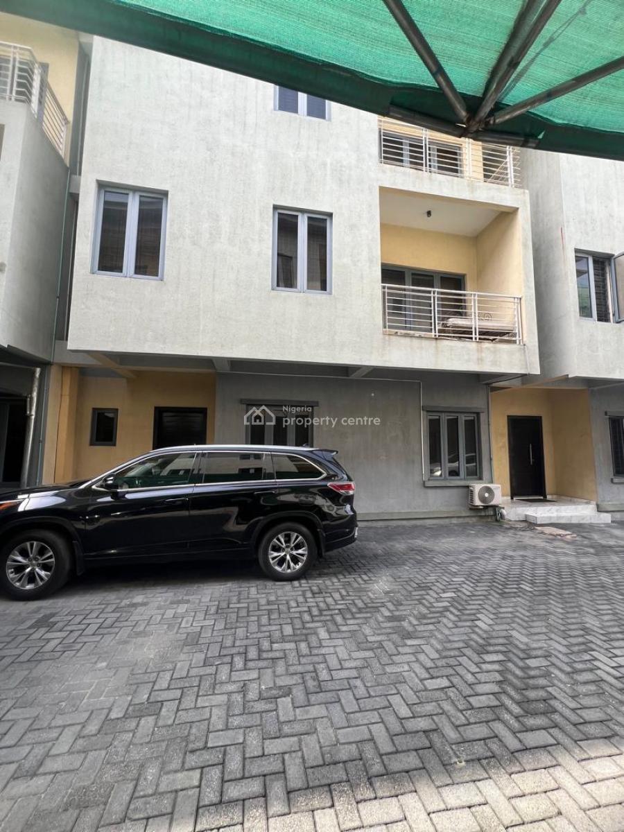 2 Units of 4 Bedroom Terraced Houses with 1 Room Boys Quarters, Kusenla Road, Ikate Elegushi, Lekki, Lagos, Terraced Duplex for Rent