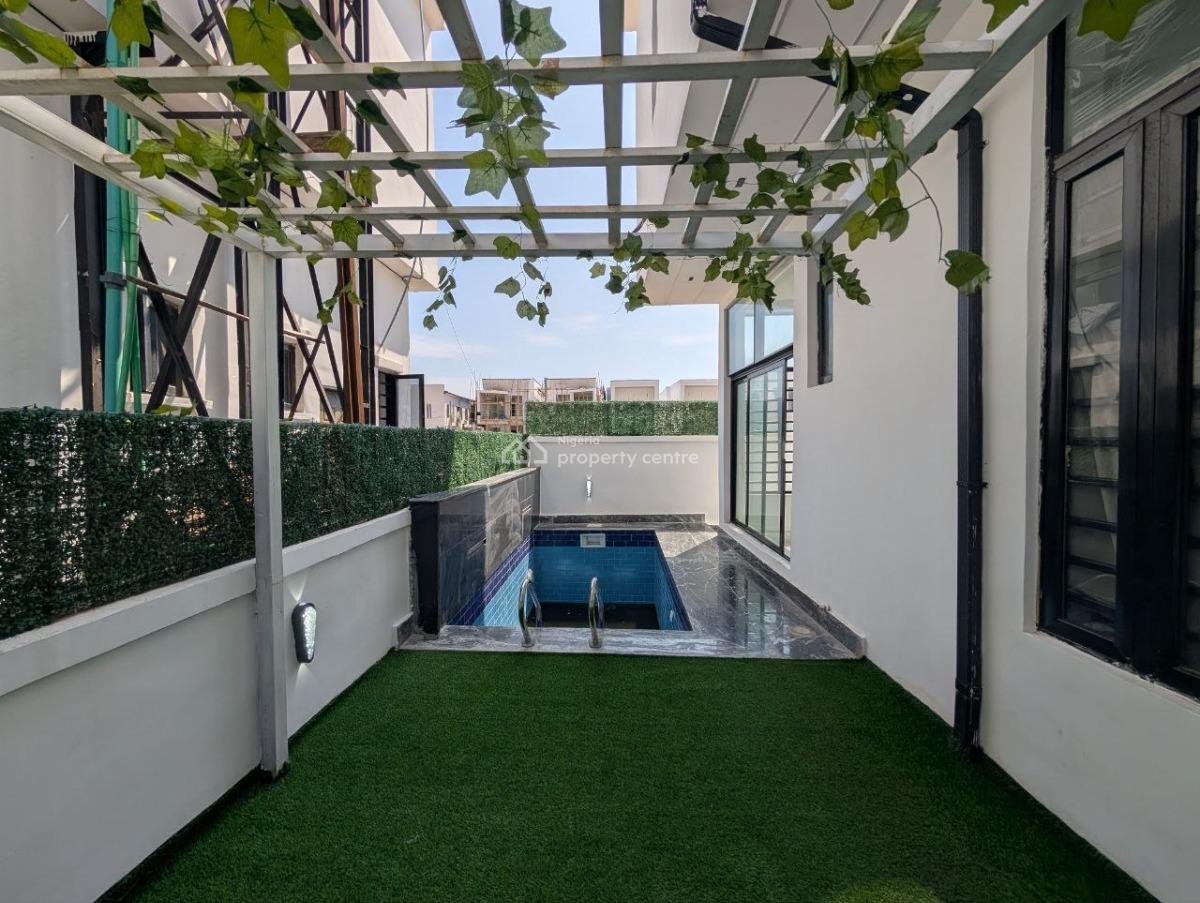 2 Units of 5 Bedroom Detached Duplex with Bq & Pool, Daffodil Estate, Royal Pine Estate, Orchid Road, Lekki, Lagos, Detached Duplex for Sale