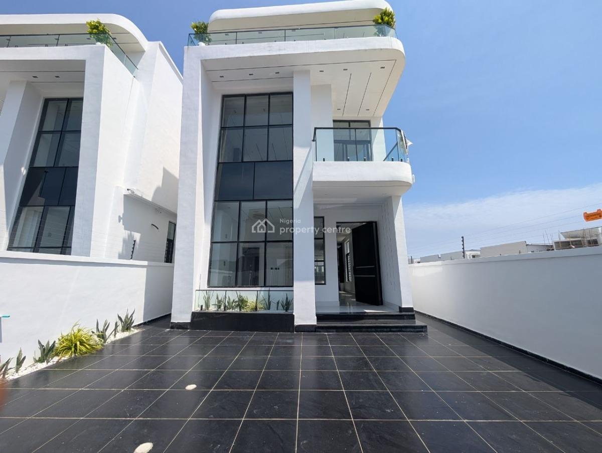 2 Units of 5 Bedroom Detached Duplex with Bq & Pool, Daffodil Estate, Royal Pine Estate, Orchid Road, Lekki, Lagos, Detached Duplex for Sale