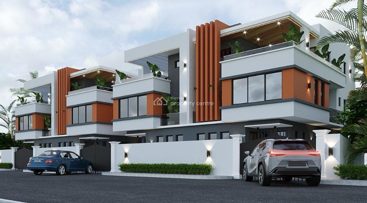 Beautifully Crafted 4 Bedroom Fully Detached Duplex, Beautifully Built Home + Bq, Roof Terrace in a Code to Access Estate, Gbagada, Lagos, Detached Duplex for Sale