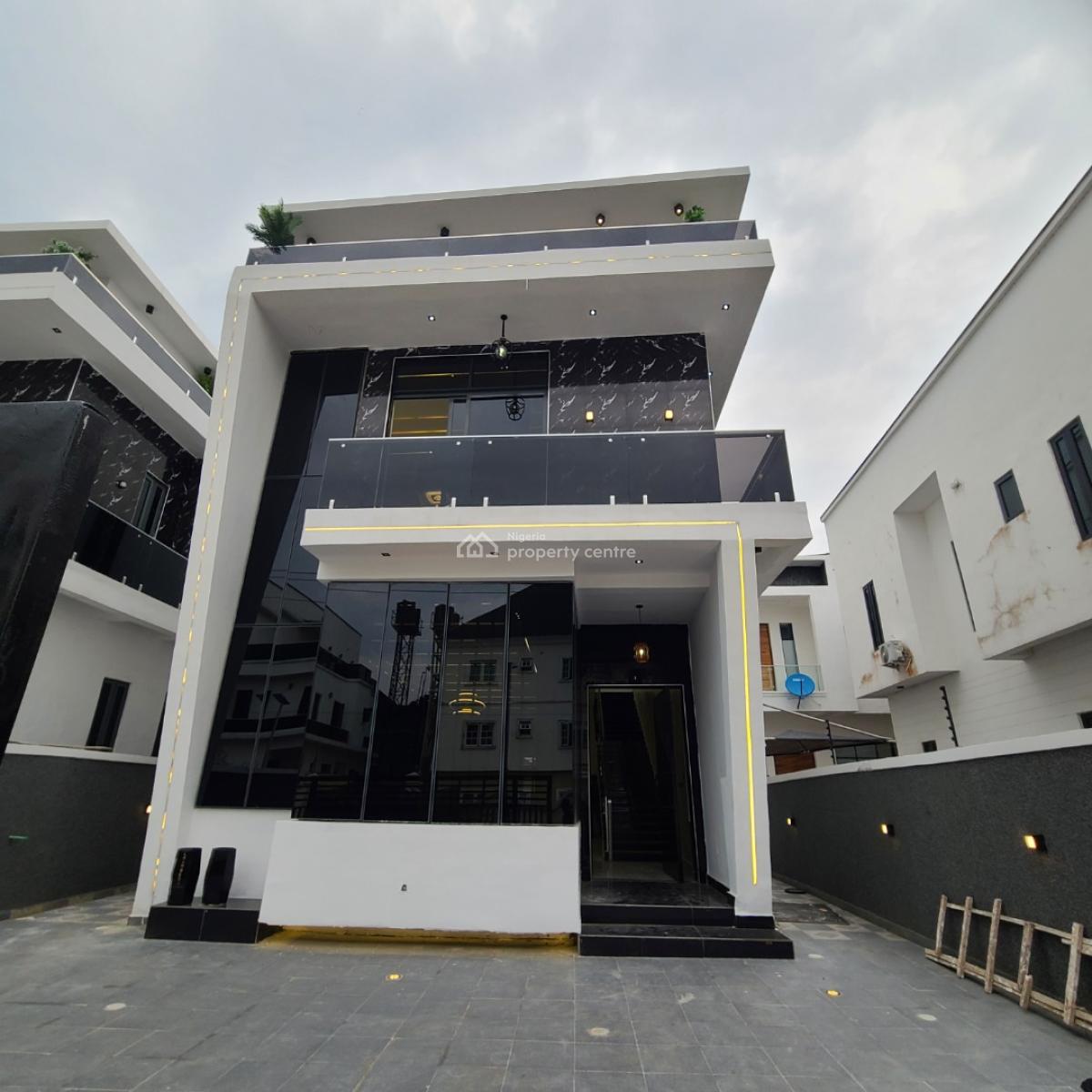 5 Bedrooms Fully Detached Duplex, Sangotedo, Ajah, Lagos, Detached Duplex for Sale