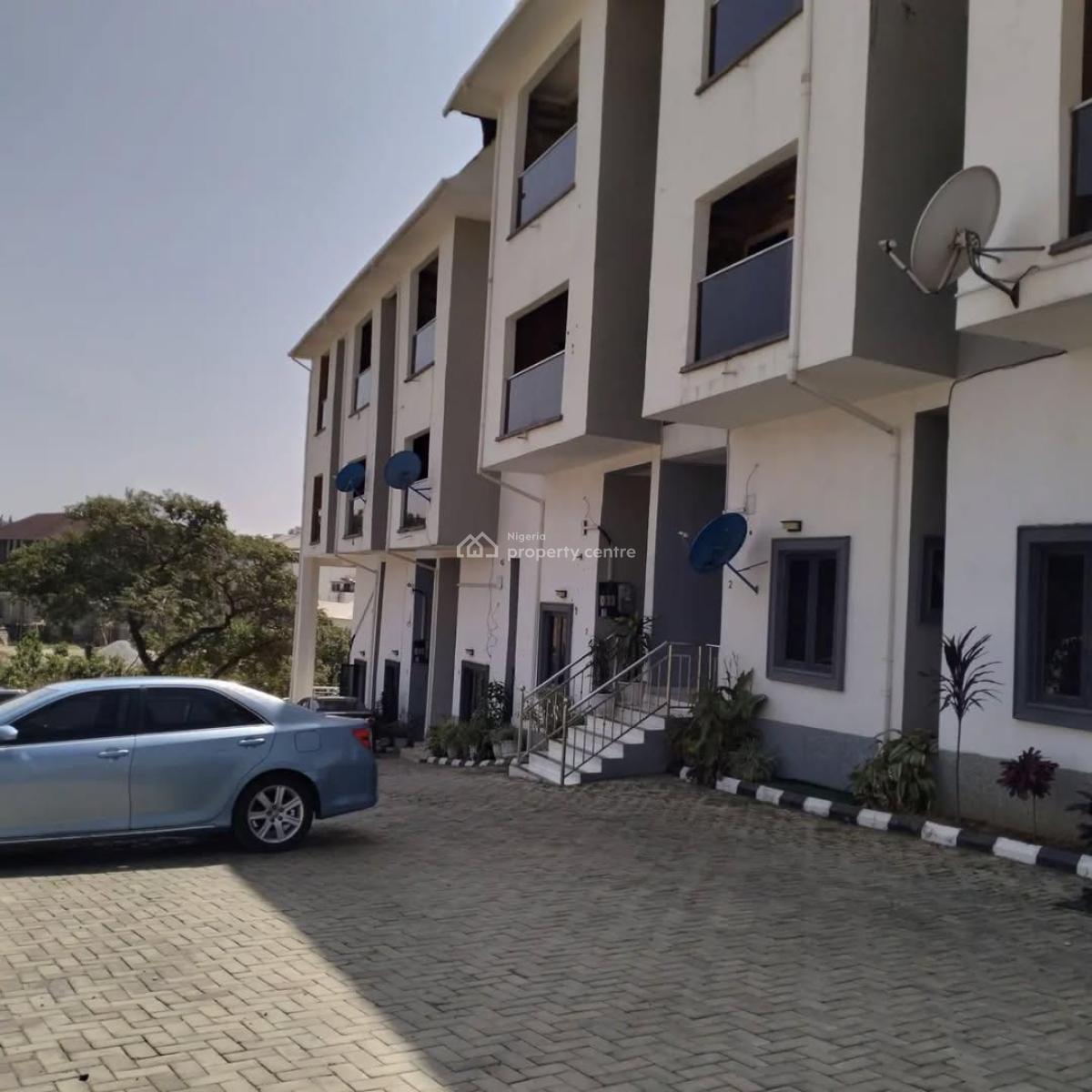 Spacious 4 Bedroom Terraced Duplex and Boys Quarter, Katampe (main), Katampe, Abuja, Terraced Duplex for Rent