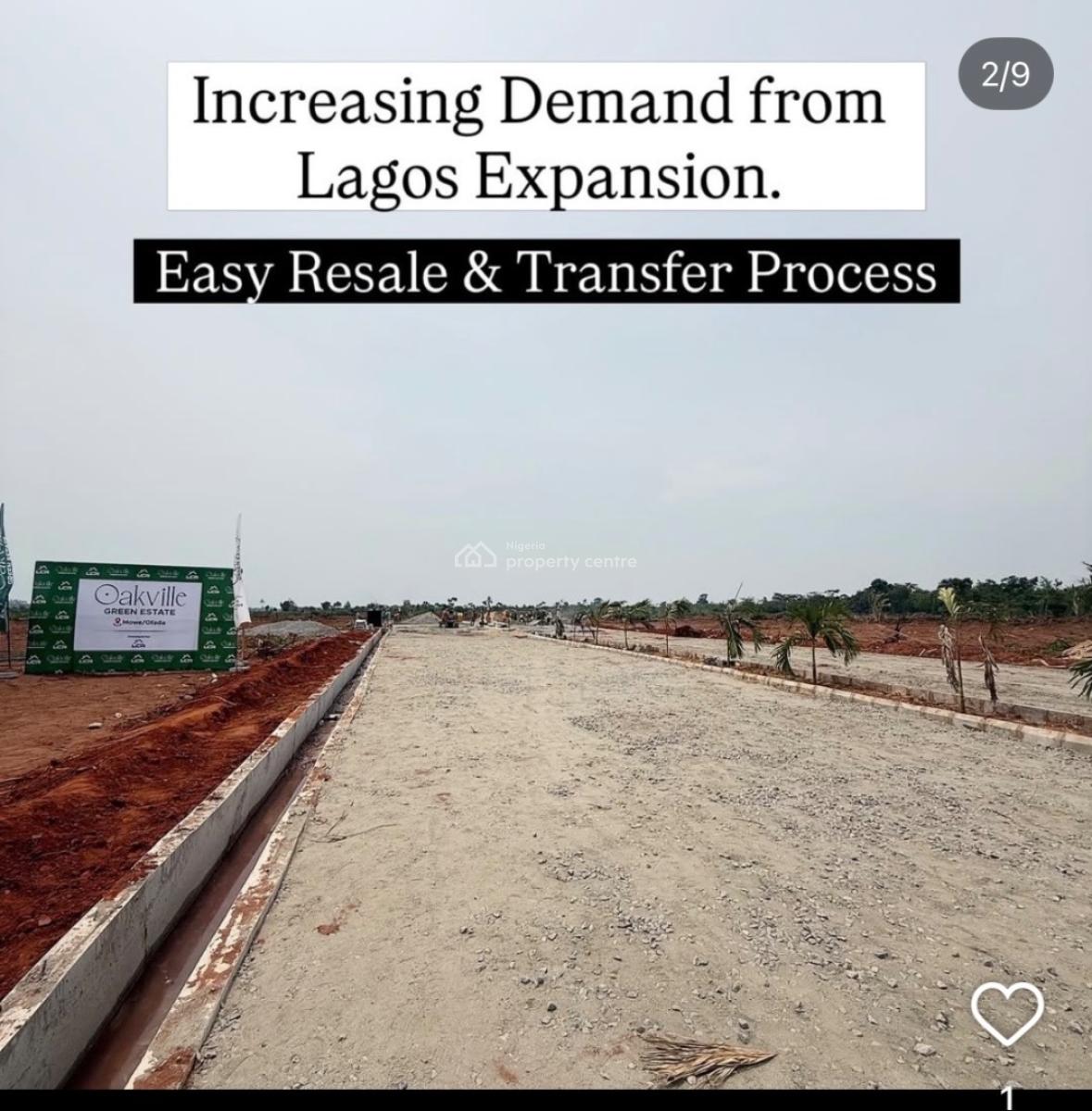 Buy & Build Land in Ogun State with C of O  Start with ₦500k Deposit, Mowe Ofada Ogun, Mowe Ofada, Ogun, Mixed-use Land for Sale