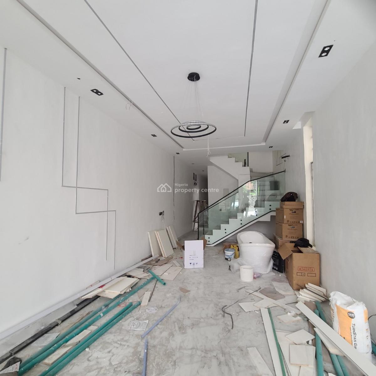 4 Bedroom Semi Detached, Sangotedo, Ajah, Lagos, Semi-detached Duplex for Sale