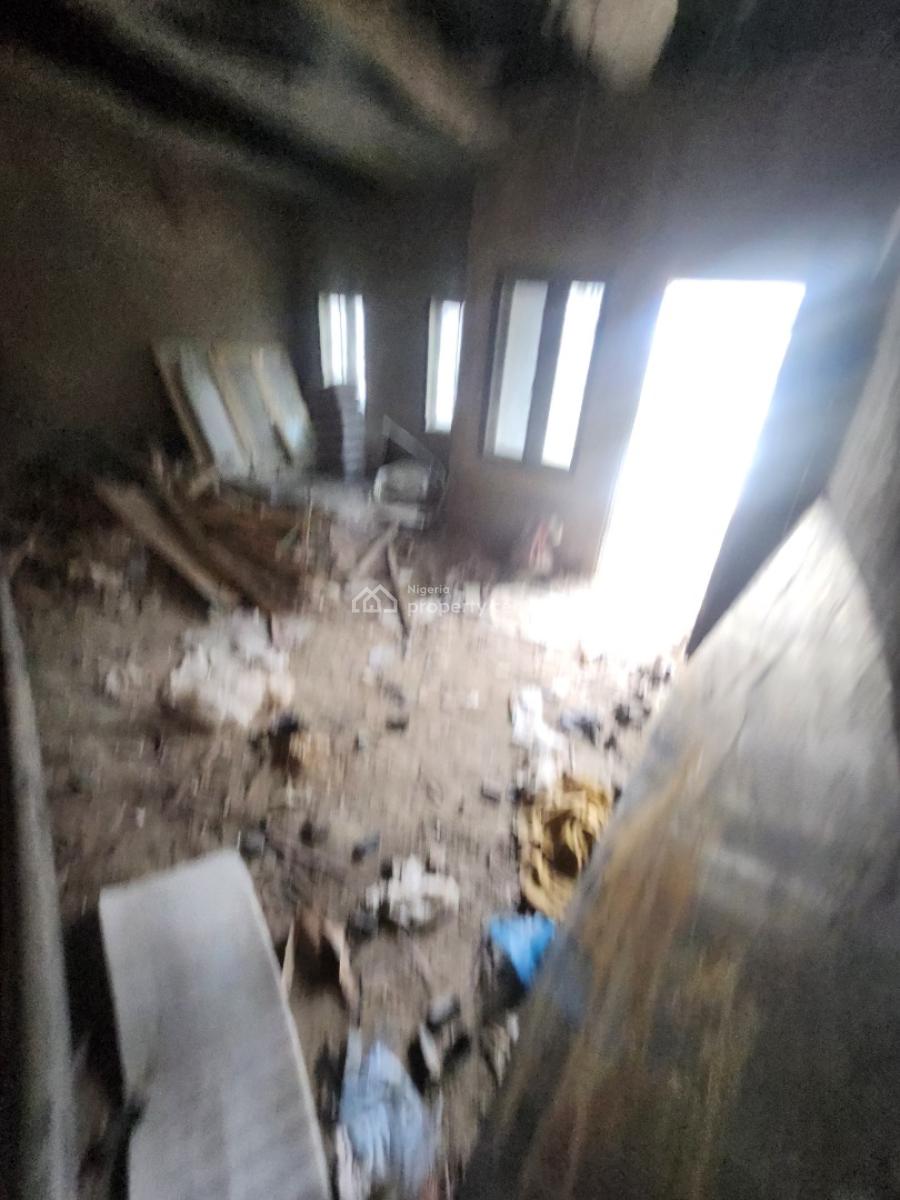 4 Bedroom Terrace Duplex with Bq, Shell Finished, Tarred Rd, Gilmore, Jahi, Abuja, Terraced Duplex for Sale