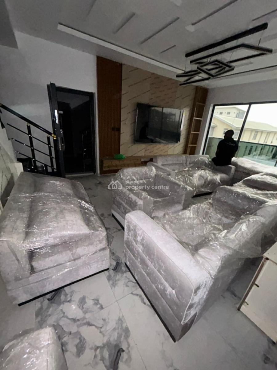 4 Bedroom Terrace Duplex with Bq, Shell Finished, Tarred Rd, Gilmore, Jahi, Abuja, Terraced Duplex for Sale