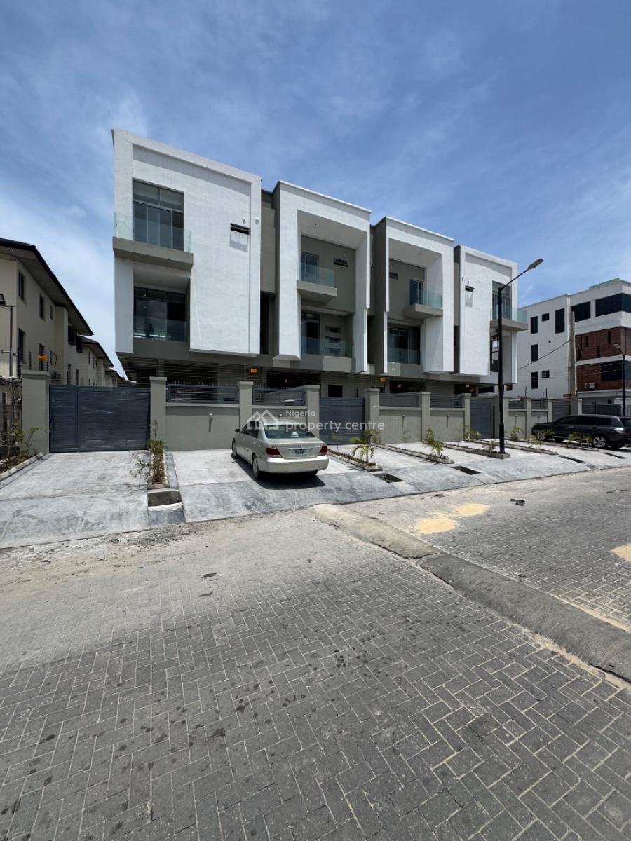 Brand New Four (4) Bedroom Self- Compound Terraced Duplex, Lekki Phase 1, Lekki, Lagos, Terraced Duplex for Sale