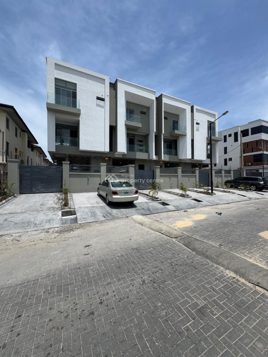 Brand New Four (4) Bedroom Self- Compound Terraced Duplex, Lekki Phase 1, Lekki, Lagos, Terraced Duplex for Sale