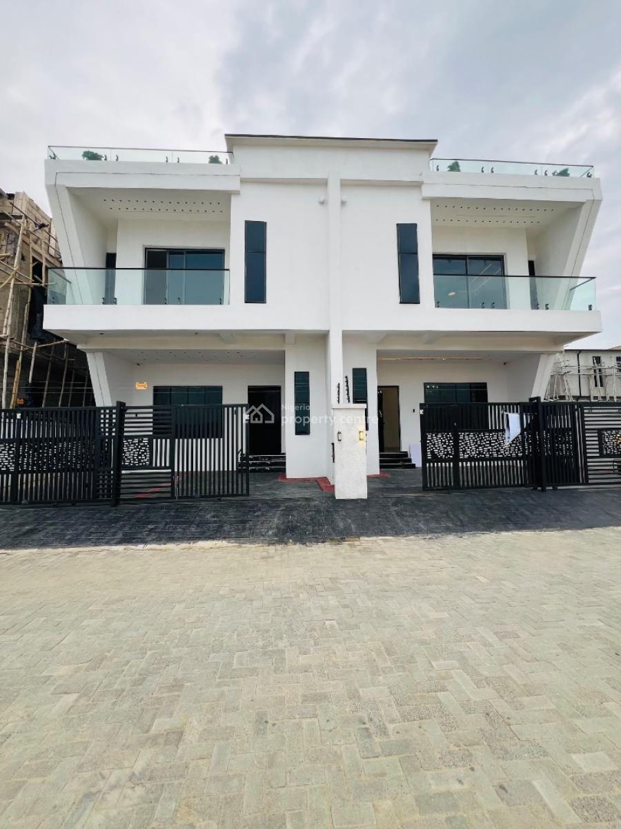 4 Bedroom Semi Detached Duplex with Bq, Ajah, Lagos, Semi-detached Duplex for Sale