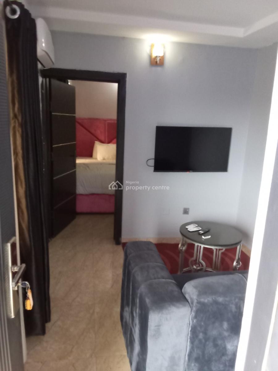 Furnished Luxury One Bedroom Apartment, Boje Arthur Close, Royal Palmwill Estate, Badore, Ajah, Lagos, Mini Flat (room and Parlour) for Rent