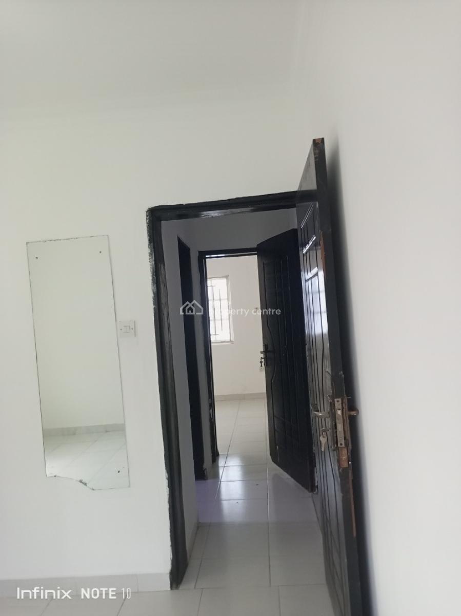 Large 2 Bedroom Apartment Upstairs, Off New Road, Igbo Efon, Lekki, Lagos, Flat / Apartment for Rent
