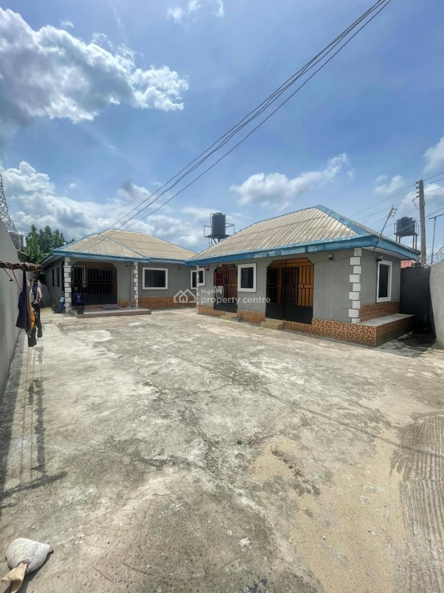 3 Bedroom Flat with 2 Self Contain, Amadi Estate Behind Happy Bite, Rukpokwu, Port Harcourt, Rivers, Detached Bungalow for Sale