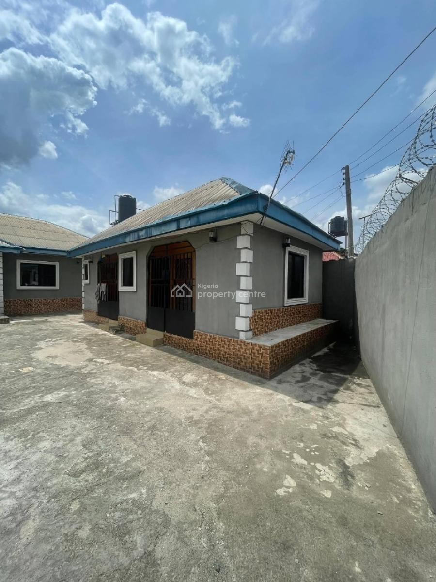 3 Bedroom Flat with 2 Self Contain, Amadi Estate Behind Happy Bite, Rukpokwu, Port Harcourt, Rivers, Detached Bungalow for Sale