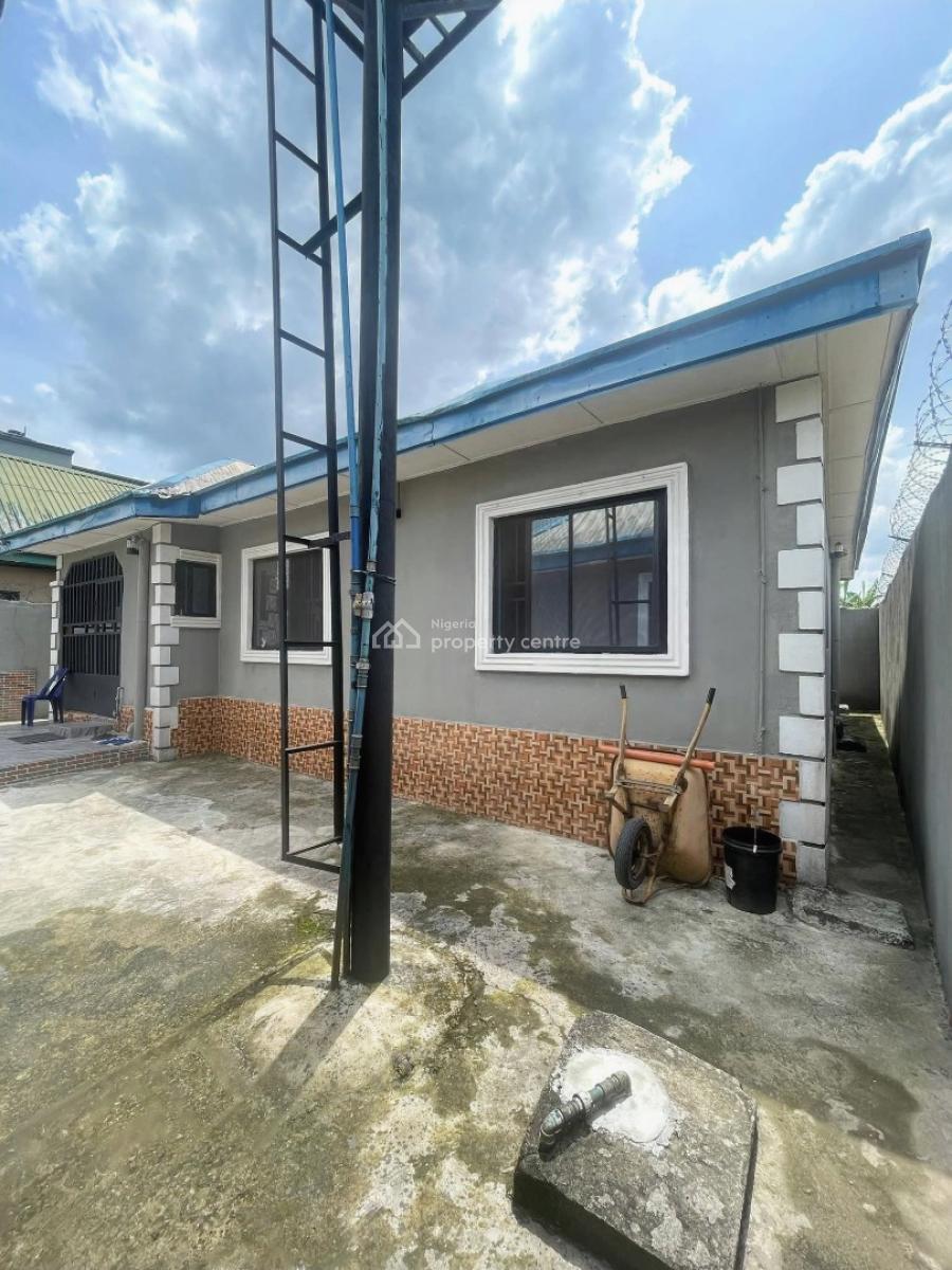 3 Bedroom Flat with 2 Self Contain, Amadi Estate Behind Happy Bite, Rukpokwu, Port Harcourt, Rivers, Detached Bungalow for Sale