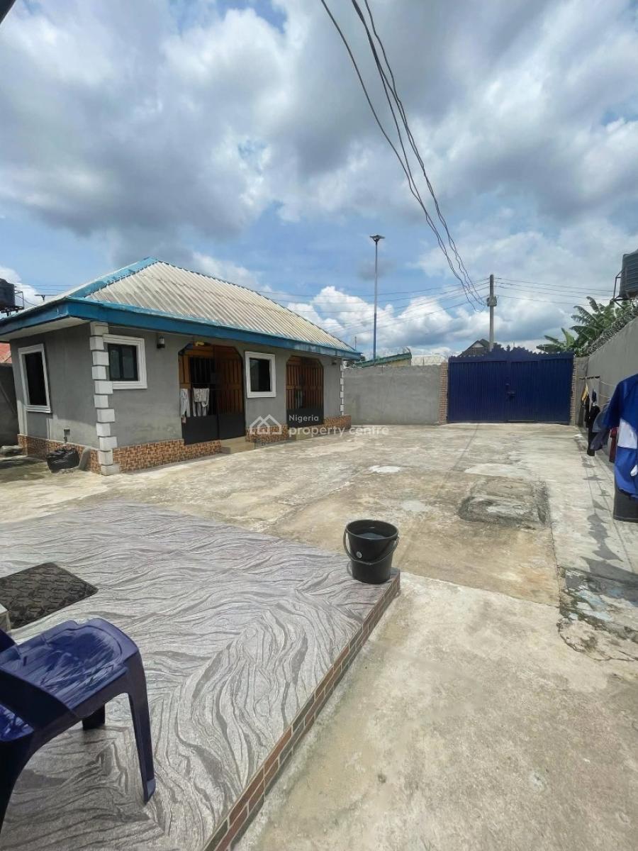 3 Bedroom Flat with 2 Self Contain, Amadi Estate Behind Happy Bite, Rukpokwu, Port Harcourt, Rivers, Detached Bungalow for Sale