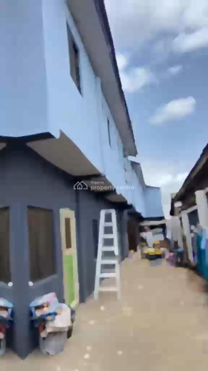 Building of 9flats with Shops, Ekoro Abule Egba, Abule Egba, Agege, Lagos, Block of Flats for Sale