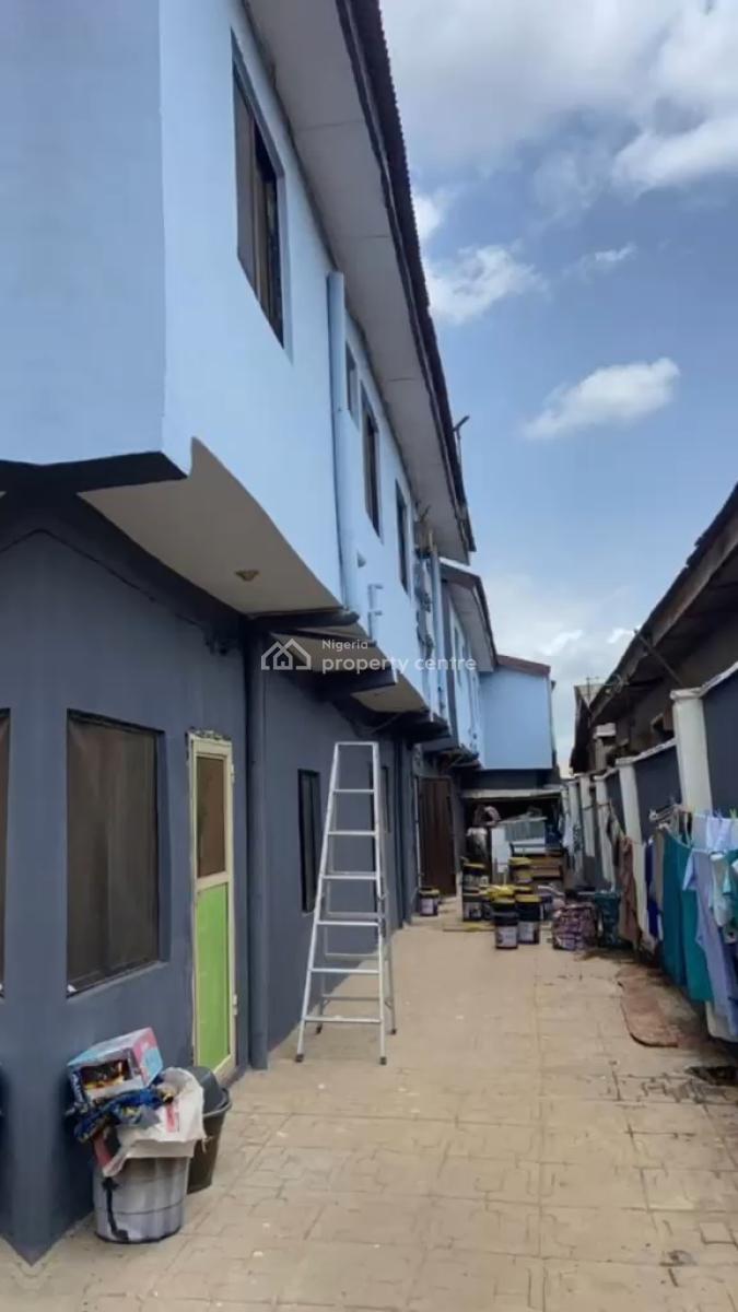 Building of 9flats with Shops, Ekoro Abule Egba, Abule Egba, Agege, Lagos, Block of Flats for Sale