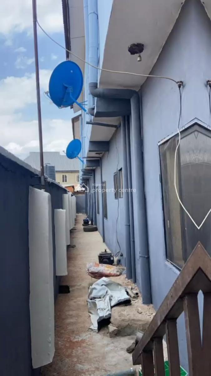 Building of 9flats with Shops, Ekoro Abule Egba, Abule Egba, Agege, Lagos, Block of Flats for Sale
