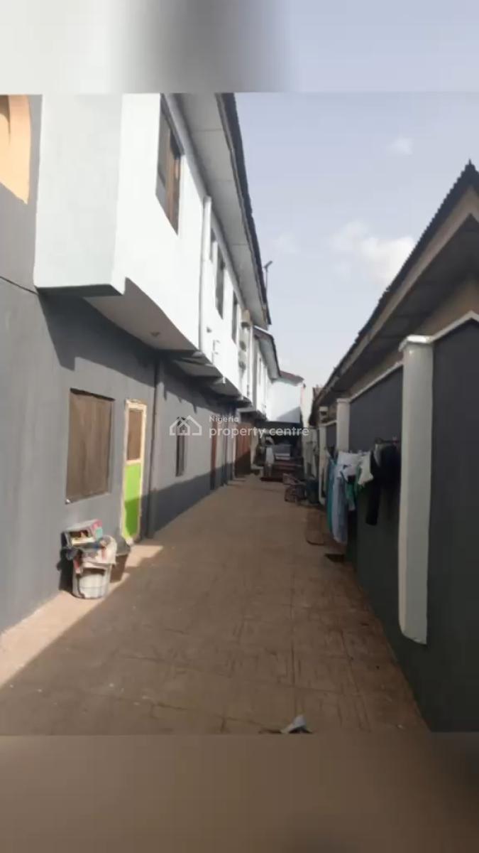 Building of 9flats with Shops, Ekoro Abule Egba, Abule Egba, Agege, Lagos, Block of Flats for Sale