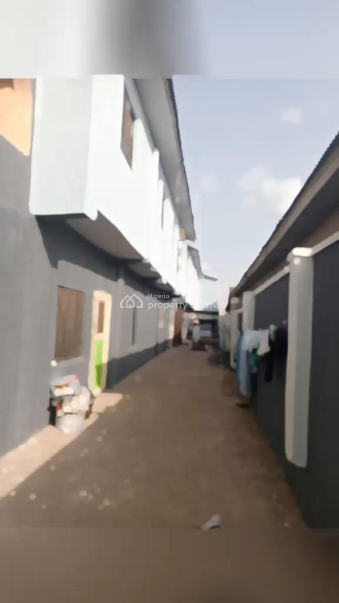 Building of 9flats with Shops, Ekoro Abule Egba, Abule Egba, Agege, Lagos, Block of Flats for Sale