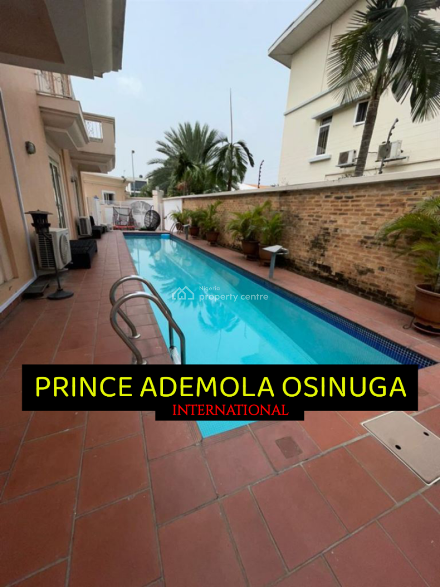 Luxury 3 Bedroom Terrace House +bq+pool, Banana Island Estate, Ikoyi, Lagos, Terraced Duplex for Rent