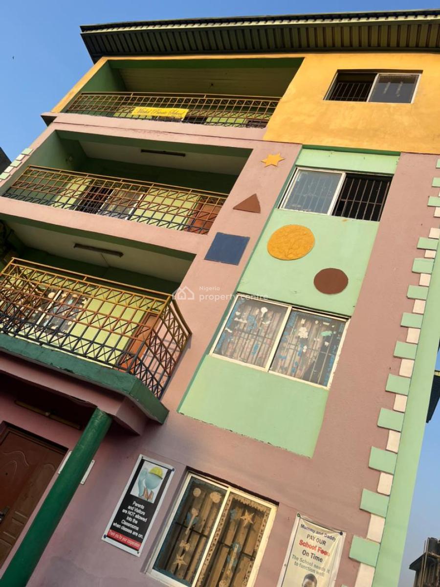School on 4 Floors, Off Toyin, Ikeja, Lagos, School for Sale