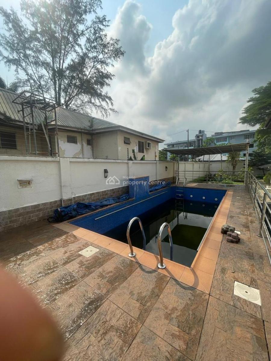 Spacious 6 Bedroom Detached Duplex with 2 Bq and Swimming Pool, Ikoyi, Lagos, Detached Duplex for Rent