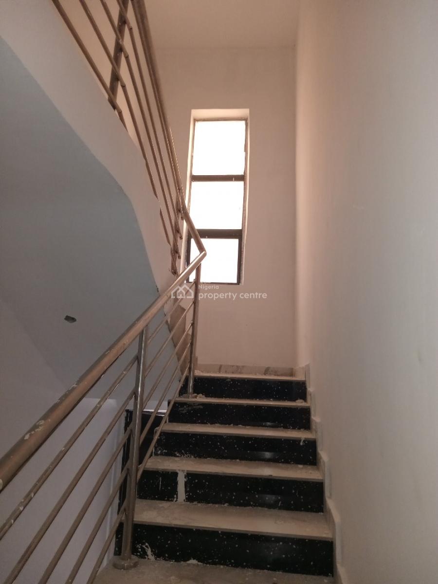 Newly Built 3 Bedroom Flat Upstairs, Sangotedo, Ajah, Lagos, Flat / Apartment for Rent