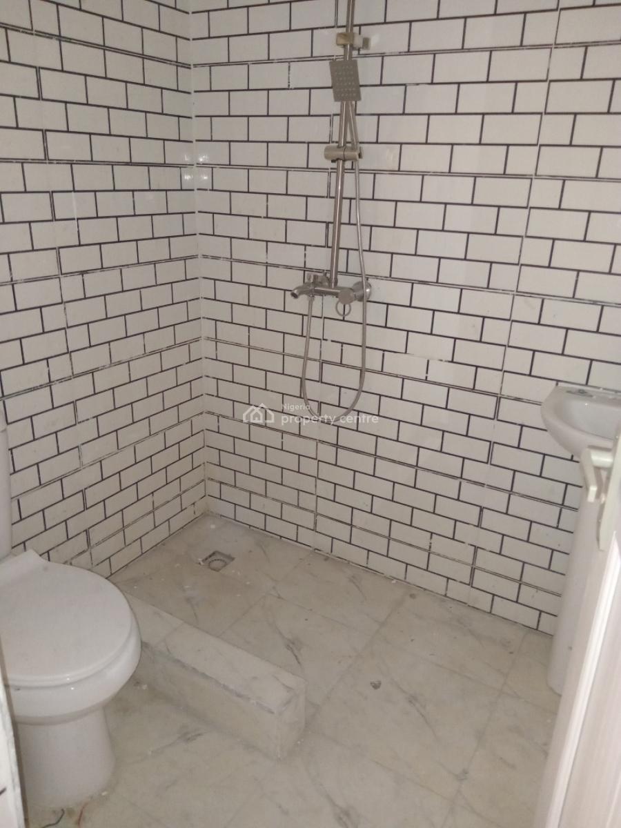 Newly Built 3 Bedroom Flat Upstairs, Sangotedo, Ajah, Lagos, Flat / Apartment for Rent