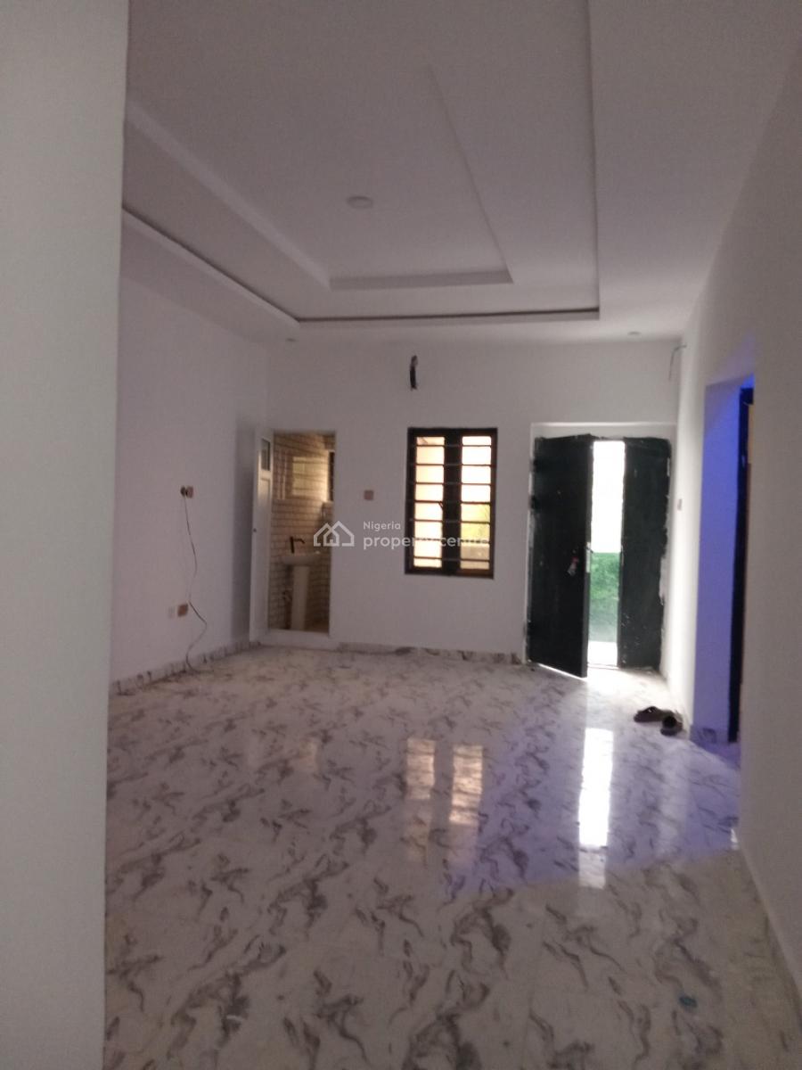 Newly Built 3 Bedroom Flat Upstairs, Sangotedo, Ajah, Lagos, Flat / Apartment for Rent