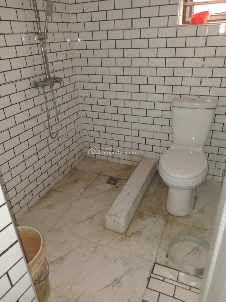 Newly Built 3 Bedroom Flat Upstairs, Sangotedo, Ajah, Lagos, Flat / Apartment for Rent
