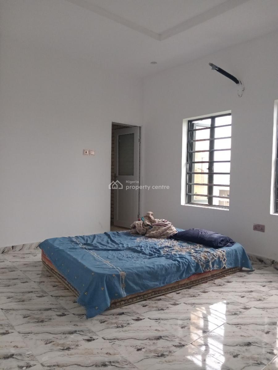 Newly Built 3 Bedroom Flat Upstairs, Sangotedo, Ajah, Lagos, Flat / Apartment for Rent