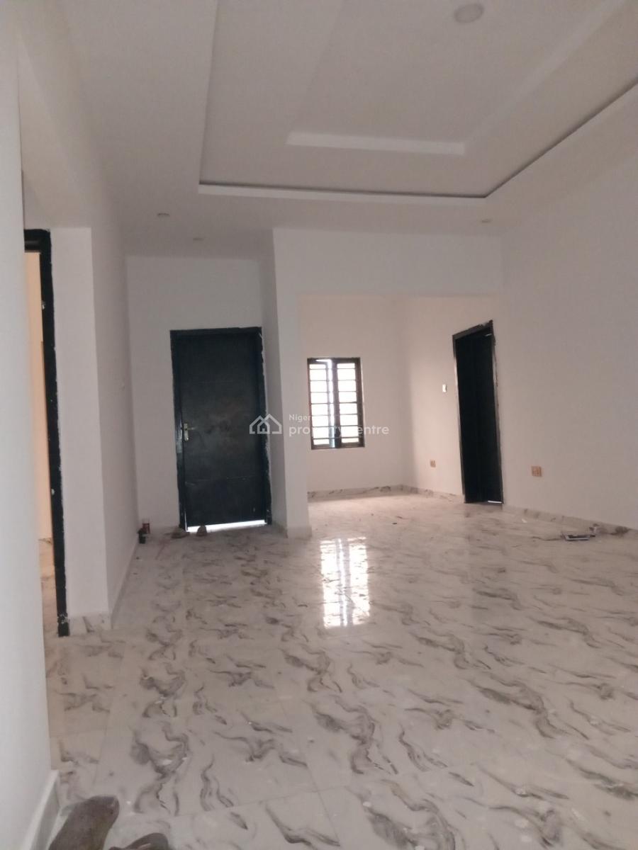 Newly Built 3 Bedroom Flat Upstairs, Sangotedo, Ajah, Lagos, Flat / Apartment for Rent