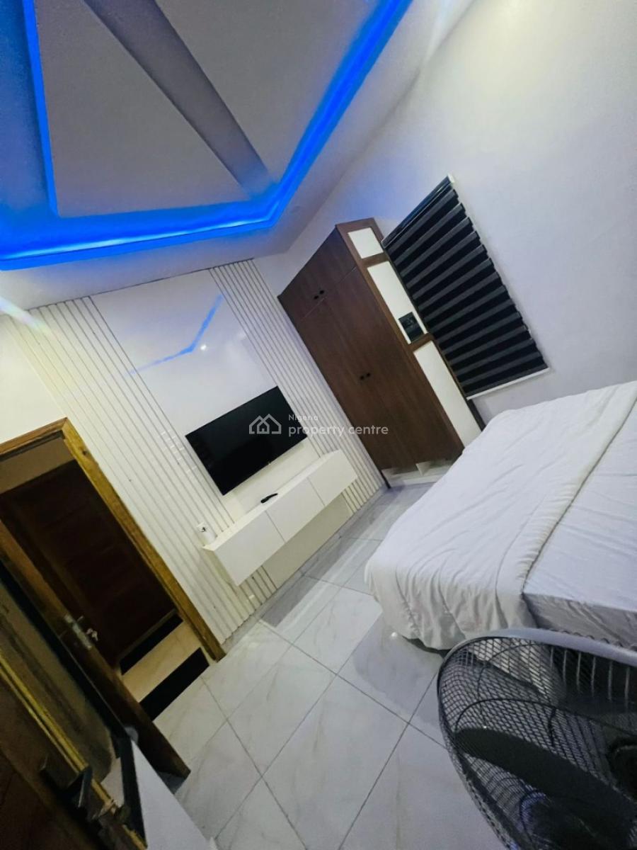 Fully Furnished and Executive 2 Bedroom Apartment with Solar Panel, John Okafor Estate, Agungi, Lekki, Lagos, Flat / Apartment for Rent